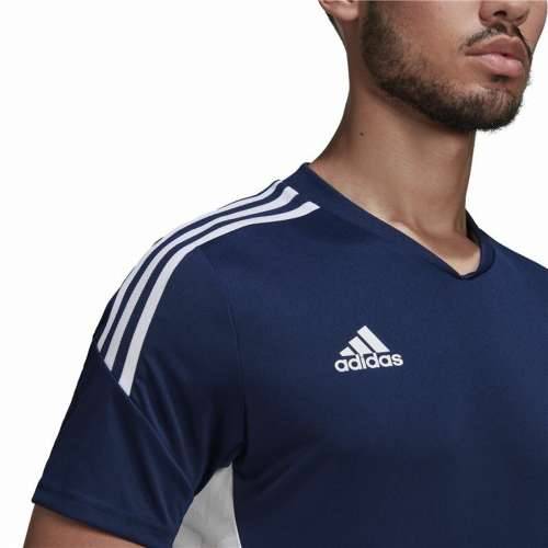 Muški Nogometni Dres Kratkih Rukava Adidas Con22 Plava Cijena