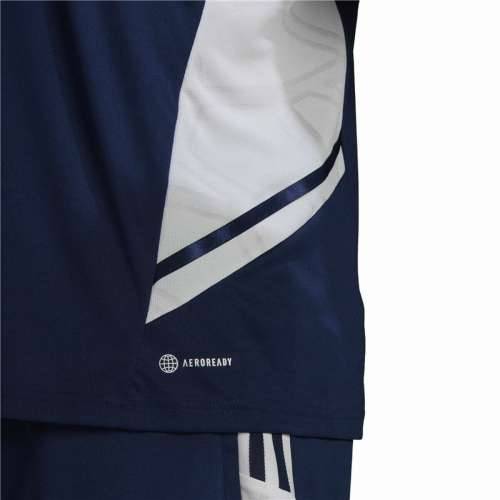 Muški Nogometni Dres Kratkih Rukava Adidas Con22 Plava Cijena
