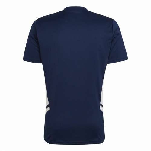 Muški Nogometni Dres Kratkih Rukava Adidas Con22 Plava Cijena