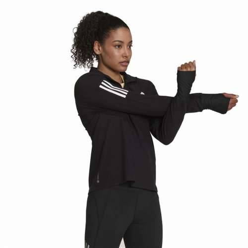Sportska Jakna Adidas Own The Run 1/2 Zip Crna Cijena