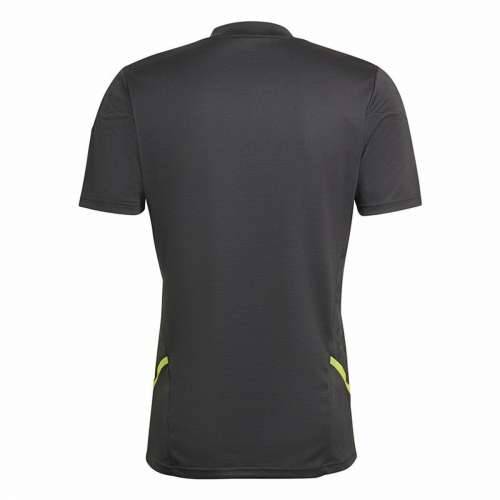 Muški Nogometni Dres Kratkih Rukava Adidas Con22 Crna Cijena