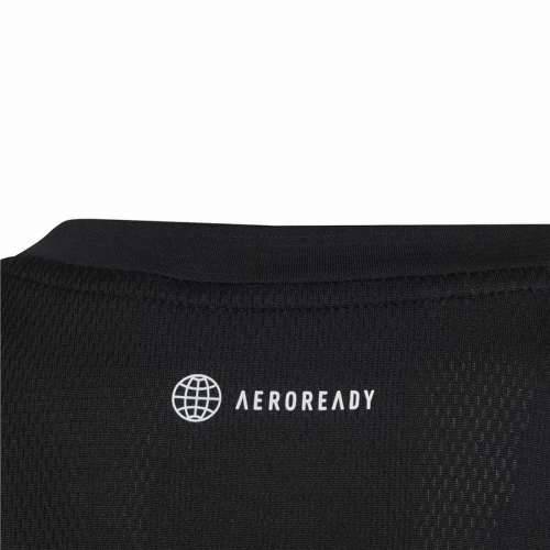 Dječje Majica Kratkih Rukava Adidas Aeroready Crna Cijena