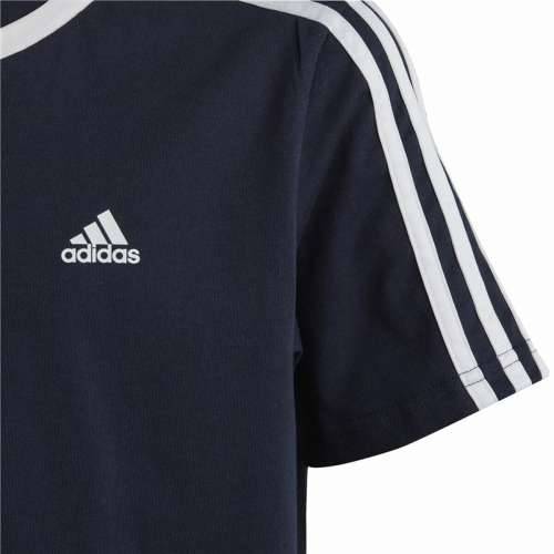 Majica Kratkih Rukava Adidas 3S Badge of Sport Crna Cijena