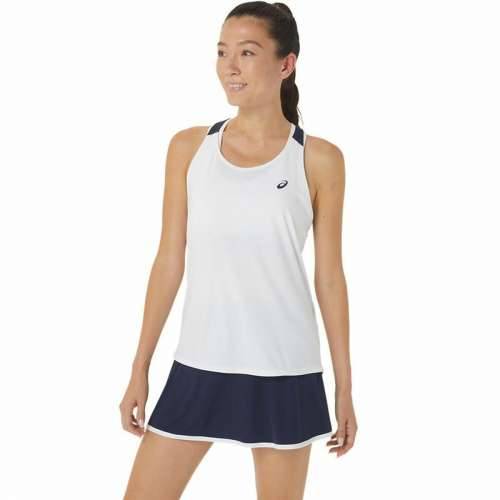 Sportska Majica Kratkih Rukava Asics Court Bijela tenis Cijena