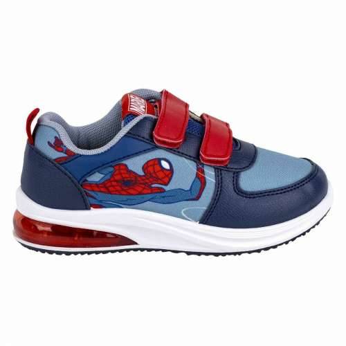 Sportske tenisice s LED svjetlima Spider-Man Velcro Plava Cijena