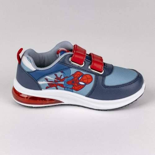 Sportske tenisice s LED svjetlima Spider-Man Velcro Plava Cijena