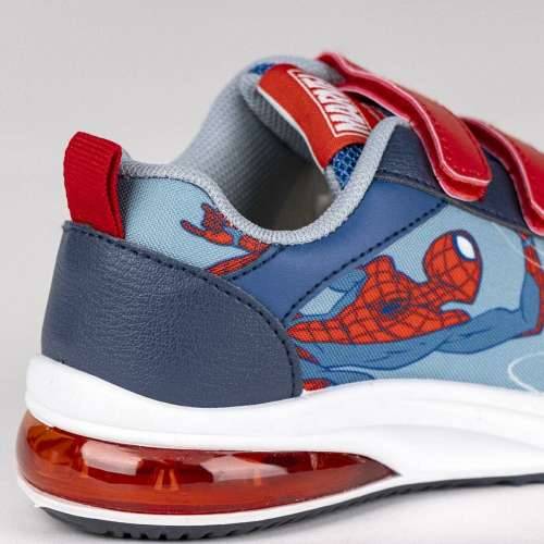 Sportske tenisice s LED svjetlima Spider-Man Velcro Plava Cijena