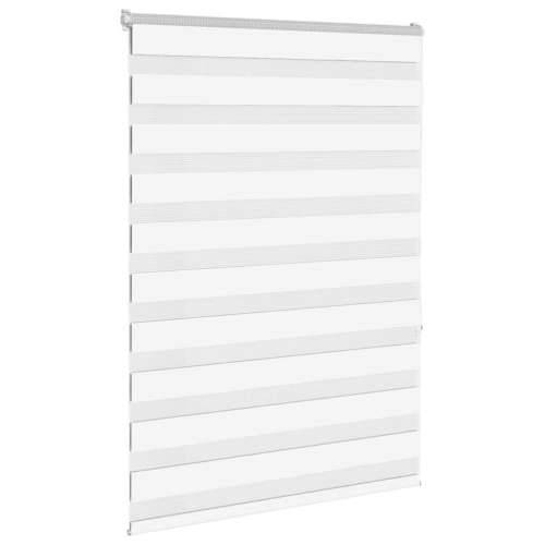 Zavjesa zebra smeđa 95x150 cm širina tkanine 90,9 cm poliester - Bijela 95 x 150 cm Cijena