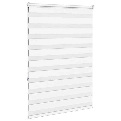 Zavjesa zebra 105x150 cm širina tkanine 100,9 cm poliester - Bijela 105 x 150 cm Cijena