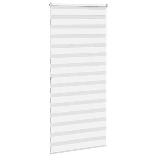 Zavjesa zebra 105x200 cm širina tkanine 100,9 cm poliester - Bijela 105 x 200 cm Cijena