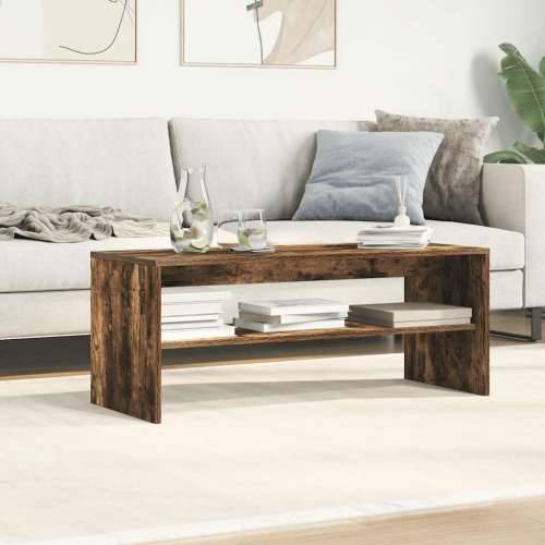 TV ormarić boja dimljenog hrasta 100x40x40 cm konstruirano drvo - Dimljeni hrast 100 x 40 x 40 cm 1 Cijena