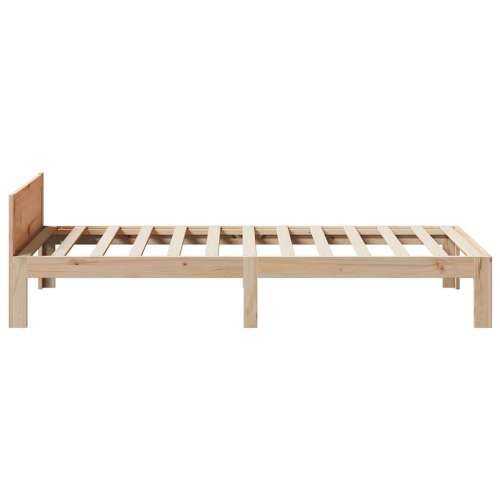 Okvir kreveta bez madraca 90 x 200 cm od masivne borovine - Prirodna 90 x 200 cm Cijena