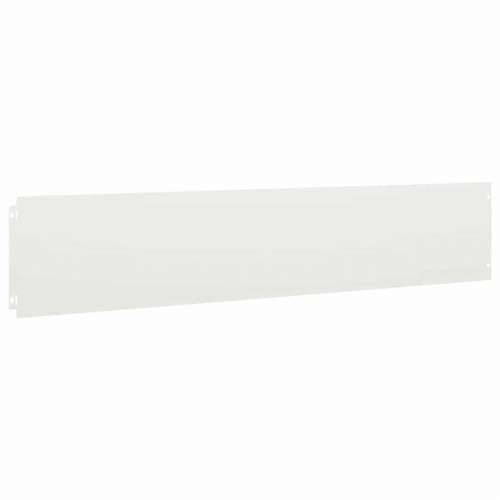 Rubovi za travnjak 30 kom Bijeli 20x103 cm Hladno valjani čelik - Bijela 20 x 103 cm 30 Cijena