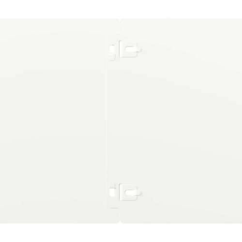 Rubovi za travnjak 30 kom Bijeli 20x103 cm Hladno valjani čelik - Bijela 20 x 103 cm 30 Cijena