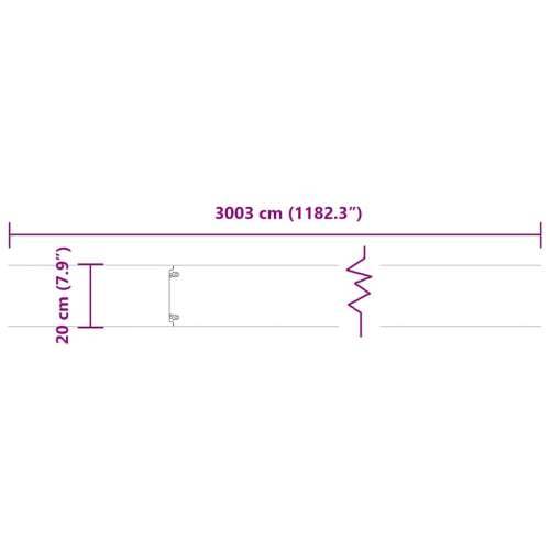 Rubovi za travnjak 30 kom Bijeli 20x103 cm Hladno valjani čelik - Bijela 20 x 103 cm 30 Cijena