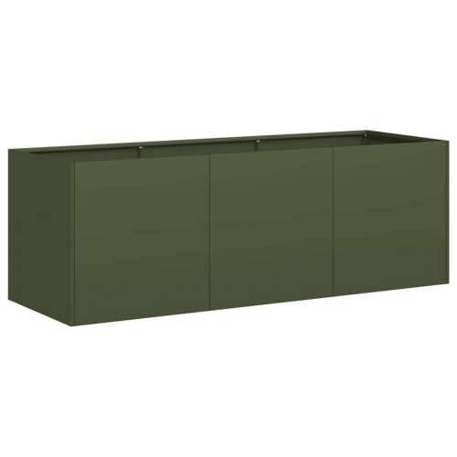 Sadilica maslinastozelena 120x40x40 cm hladno valjani čelik - Maslinovo zelena 120 x 40 x 40 cm 1 Cijena