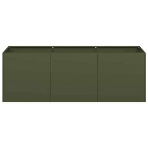 Sadilica maslinastozelena 120x40x40 cm hladno valjani čelik - Maslinovo zelena 120 x 40 x 40 cm 1 Cijena