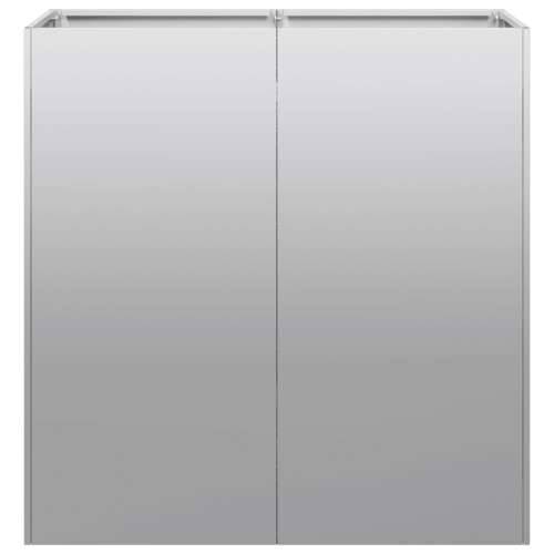 Sadilica 80x40x80 cm od pocinčanog čelika - Pocinčani čelik 80 x 40 x 80 cm 1 Cijena