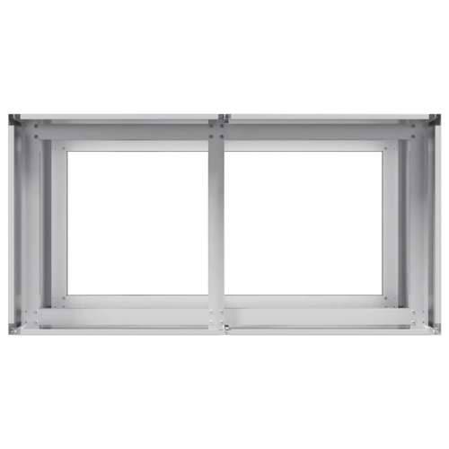 Sadilica 80x40x80 cm od pocinčanog čelika - Pocinčani čelik 80 x 40 x 80 cm 1 Cijena