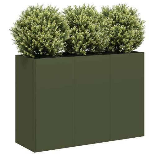 Sadilica maslinastozelena 120x40x80 cm hladno valjani čelik - Maslinovo zelena 120 x 40 x 80 cm 1 Cijena