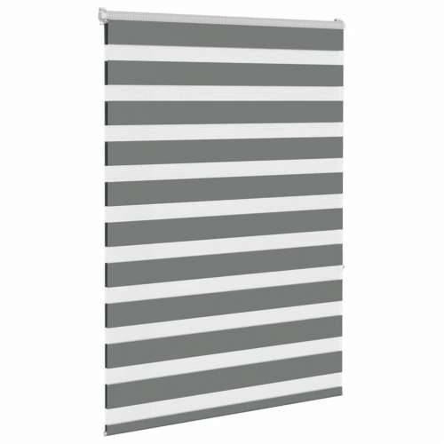 Zavjesa zebra 105x150 cm širina tkanine 100,9 cm poliester - Tamno siva 105 x 150 cm Cijena