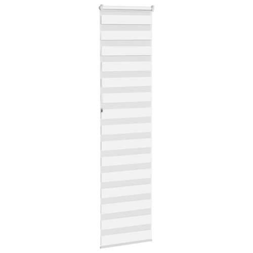 Zavjesa zebra 60x230 cm širina tkanine 55,9 cm poliester - Bijela 60 x 230 cm Cijena