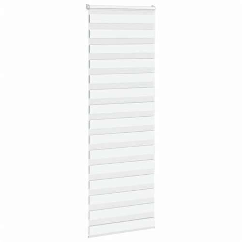 Zavjesa zebra 75x230 cm širina tkanine 70,9 cm poliester - Bijela 75 x 230 cm Cijena