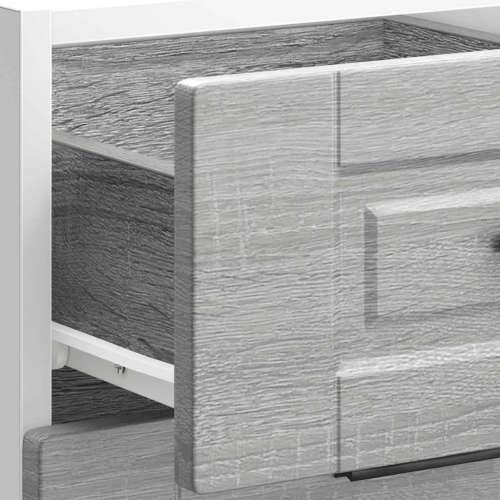 Donji kuhinjski ormarić Porto boja hrasta konstruirano drvo - Sivi hrast sonoma 40 x 46 x 81.5 cm 1 1x bottom cabinet (3 drawers Cijena