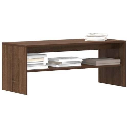 TV ormarić boja smeđeg hrasta 100x40x40 cm konstruirano drvo - Smeđi hrast 100 x 40 x 40 cm 1 Cijena