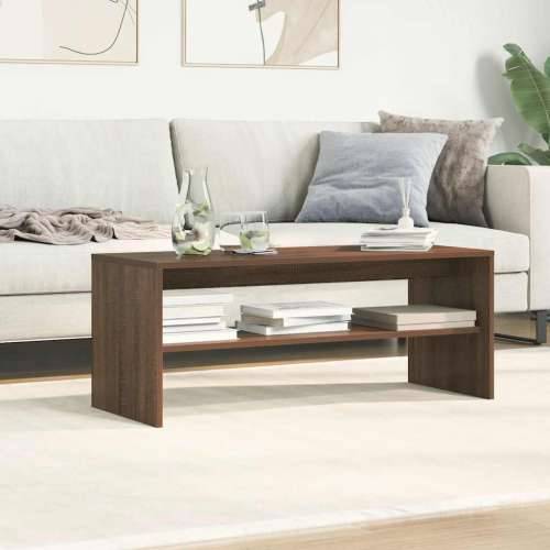 TV ormarić boja smeđeg hrasta 100x40x40 cm konstruirano drvo - Smeđi hrast 100 x 40 x 40 cm 1 Cijena