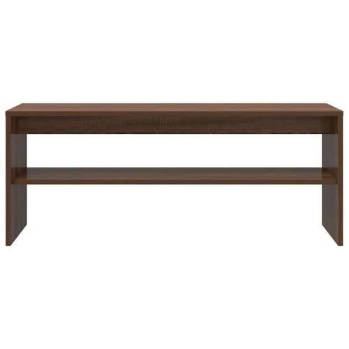 TV ormarić boja smeđeg hrasta 100x40x40 cm konstruirano drvo - Smeđi hrast 100 x 40 x 40 cm 1 Cijena