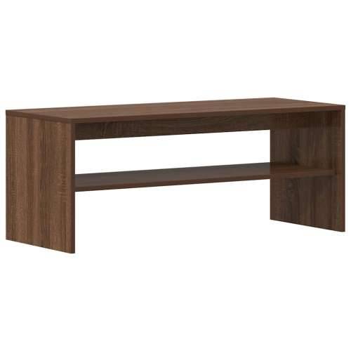 TV ormarić boja smeđeg hrasta 100x40x40 cm konstruirano drvo - Smeđi hrast 100 x 40 x 40 cm 1 Cijena