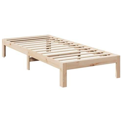 Okvir kreveta bez madraca 90 x 200 cm od masivne borovine - Prirodna 90 x 200 cm Cijena
