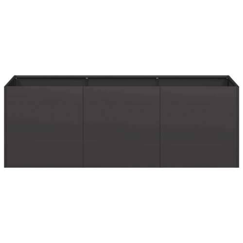 Sadilica crna 120x40x40 cm od hladno valjanog čelika - Crna 120 x 40 x 40 cm 1 Cijena