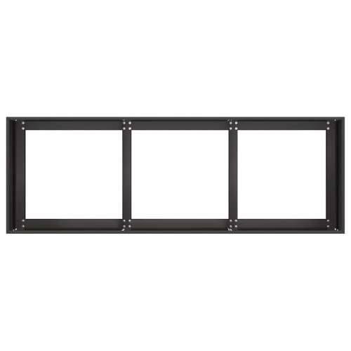 Sadilica crna 120x40x40 cm od hladno valjanog čelika - Crna 120 x 40 x 40 cm 1 Cijena