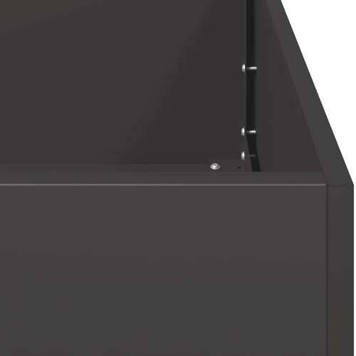 Sadilica crna 120x40x40 cm od hladno valjanog čelika - Crna 120 x 40 x 40 cm 1 Cijena