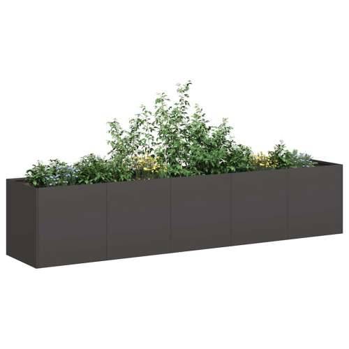 Sadilica crna 200x40x40 cm od hladno valjanog čelika - Crna 200 x 40 x 40 cm 1 Cijena
