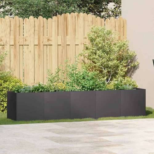 Sadilica crna 200x40x40 cm od hladno valjanog čelika - Crna 200 x 40 x 40 cm 1 Cijena