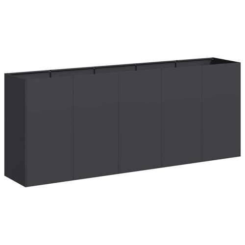 Sadilica crna 200x40x80 cm od hladno valjanog čelika - Crna 200 x 40 x 80 cm 1 Cijena