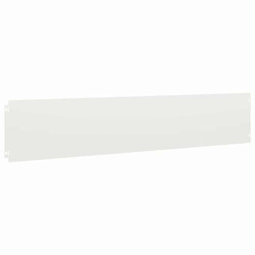 Rubovi za travnjak 10 kom Bijeli 20x103 cm Hladno valjani čelik - Bijela 20 x 103 cm 10 Cijena