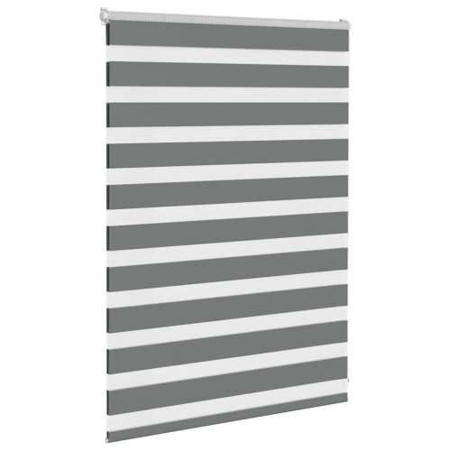 Zavjesa zebra 110x100 cm širina tkanine 105,9 cm poliester - Tamno siva 110 x 100 cm Cijena