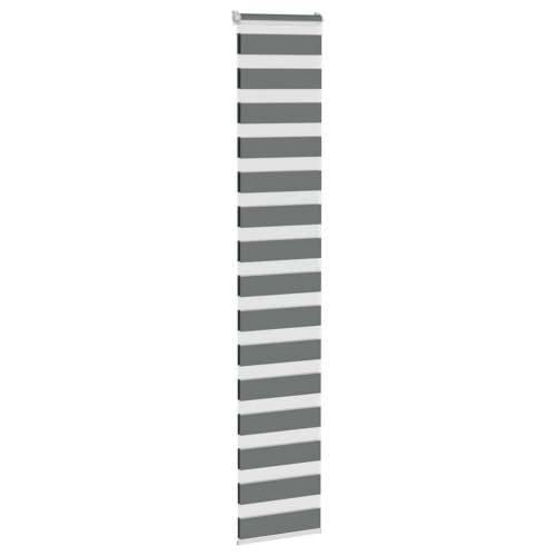 Zavjesa zebra 50x200 cm širina tkanine 45,9 cm poliester - Tamno siva 50 x 200 cm Cijena