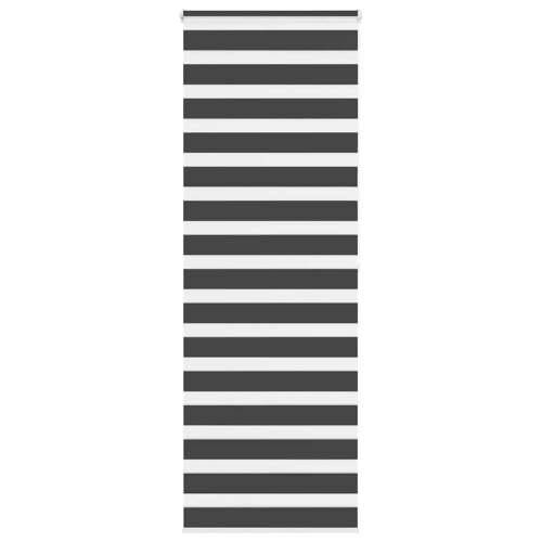 Zavjesa zebra crna 70x200 cm širina tkanine 65,9 cm poliester - Crna 70 x 200 cm Cijena