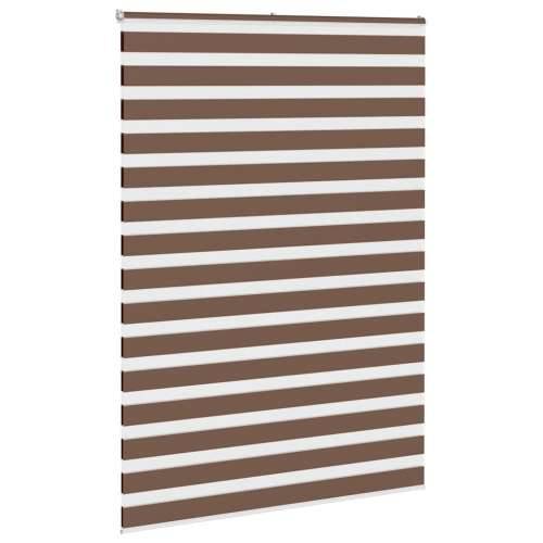 Zavjesa zebra 165x200 cm širina tkanine 160,9 cm poliester - Smeđa 165 x 200 cm Cijena