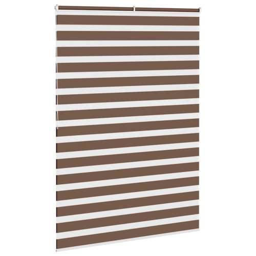Zavjesa zebra 165x200 cm širina tkanine 160,9 cm poliester - Smeđa 165 x 200 cm Cijena