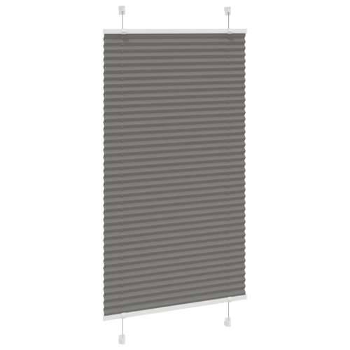 Plisirana roleta antracit 80x100 cm širina tkanine 79,4 cm - Antracit 80 x 100 cm Cijena