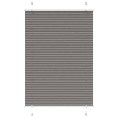 Plisirana roleta antracit 90x150 cm širina tkanine 89,4 cm - Antracit 90 x 150 cm Cijena