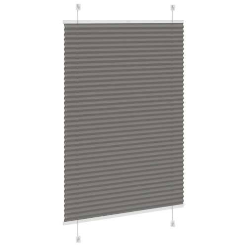 Plisirana roleta antracit 90x150 cm širina tkanine 89,4 cm - Antracit 90 x 150 cm Cijena