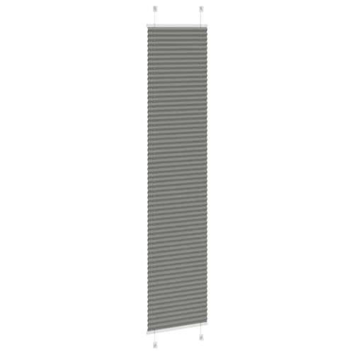 Plisirana roleta antracit 50x200 cm širina tkanine 49,4 cm - Antracit 50 x 200 cm Cijena