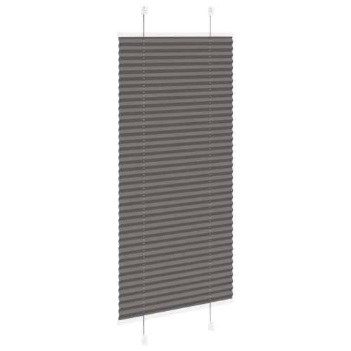 Plisirana roleta crna 55x150 cm širina tkanine 54,4 cm - Crna 55 x 150 cm Cijena